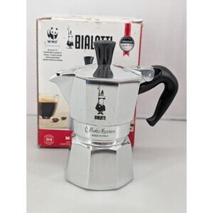 Bialetti 1 Cup Moka Express Stovetop Espresso Coffee Maker